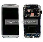 LCD with touch screen & frame & small parts for Samsung Galaxy S4 I9500 White