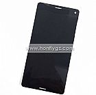 Wholesale Original New for sony z3 mini compact lcd screen with frame, for sony xperia for z3 mini d5803 c5833 d5833 display